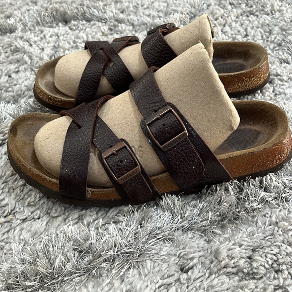 Birkenstock Tatami woman’s size 7 brown sandals - Picture 2 of 6